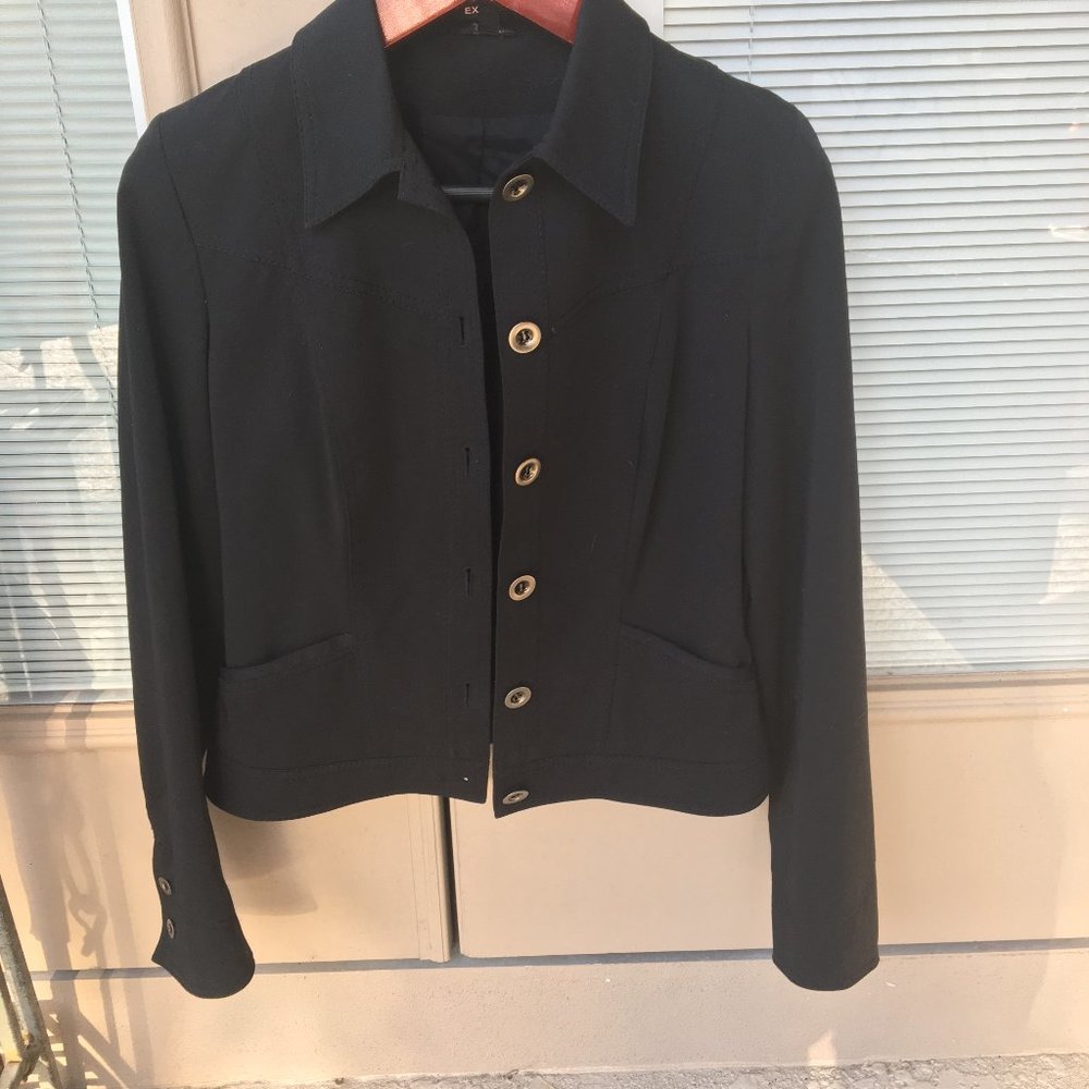 Express Button Down Front Blazer/Jacket Size 6 - image 2